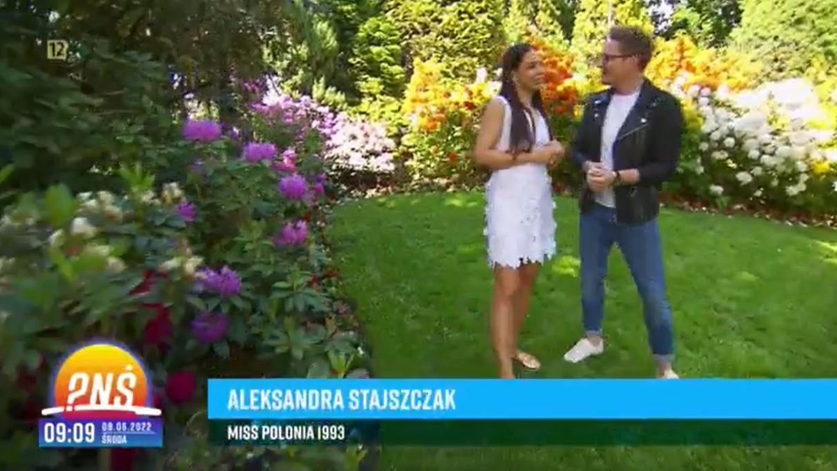 Aleksandra Stajszczak pokazała ogród