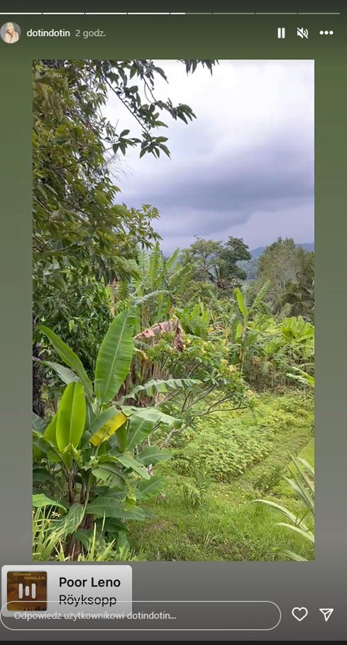 Dorota Szelągowska na Bali