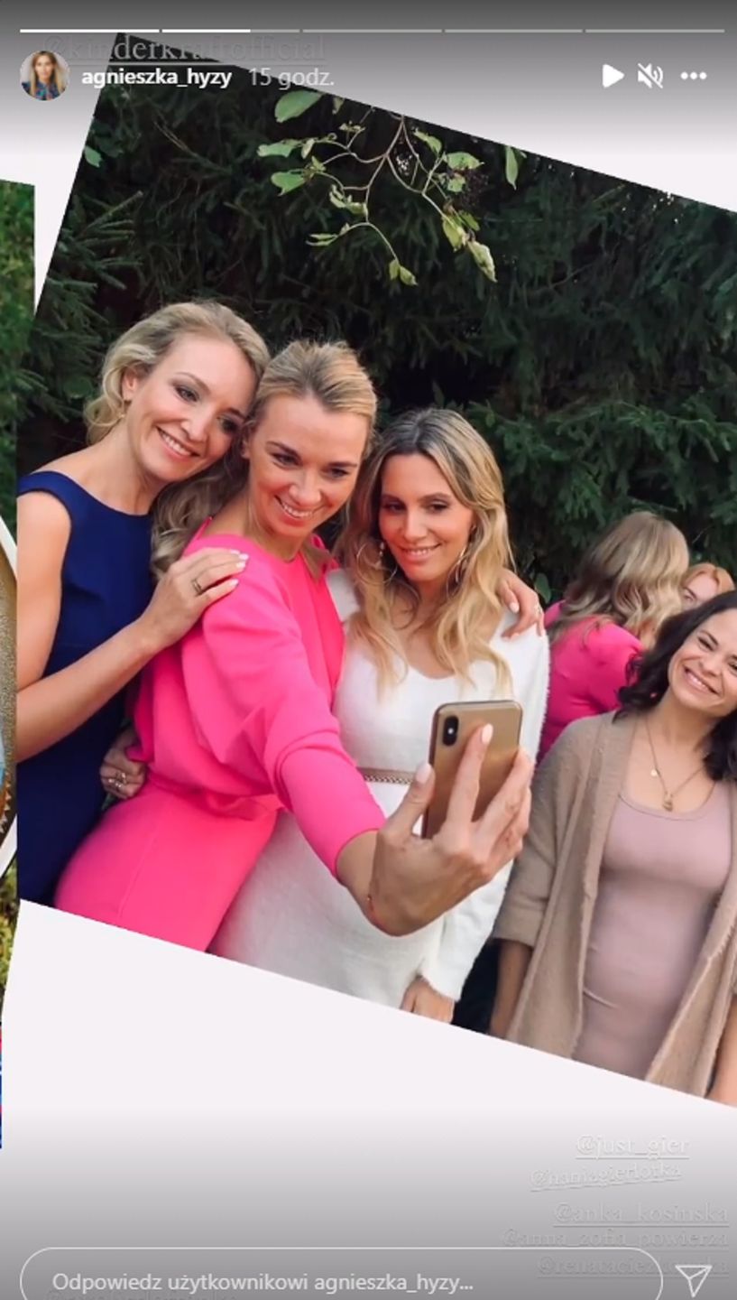 Agnieszka Hyży baby shower