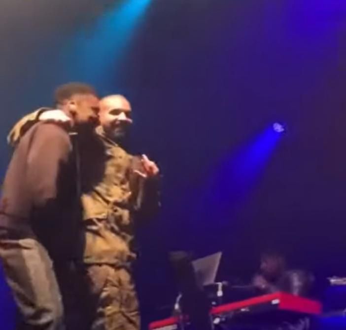 Drake w mundurze polskiej armii.. Skrin z YT