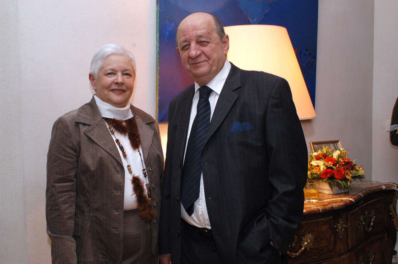 Krystyna Grzybowska i Maciej Rybiński