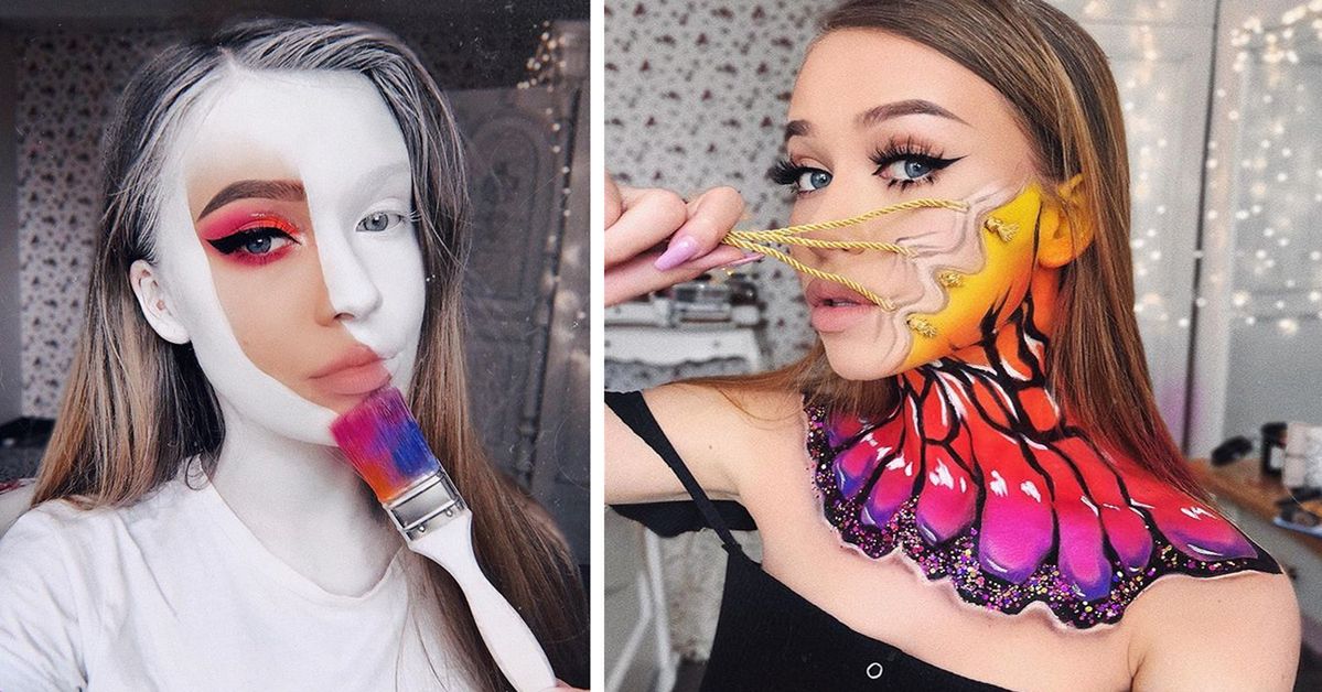 25 makijaży artystycznych wykonanych przez amatorkę. Ta dziewczyna ma prawdziwy talent!
