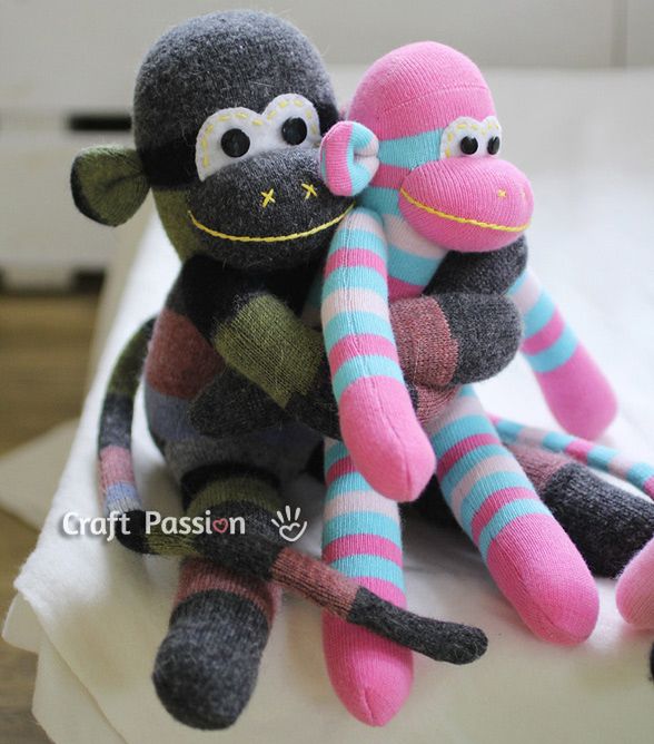 Cute Sock Monkey