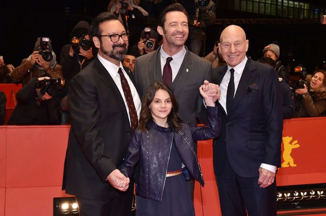 the 'Logan' premiere during the 67th Berlinale International Film Festival Berlin at Berlinale Palace on February 17, 2017 in Berlin, Germany. 