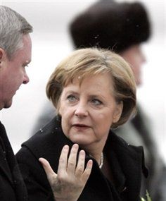 Merkel przyleciała do Moskwy