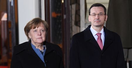 Angela Merkel w Polsce. Początek wizyty