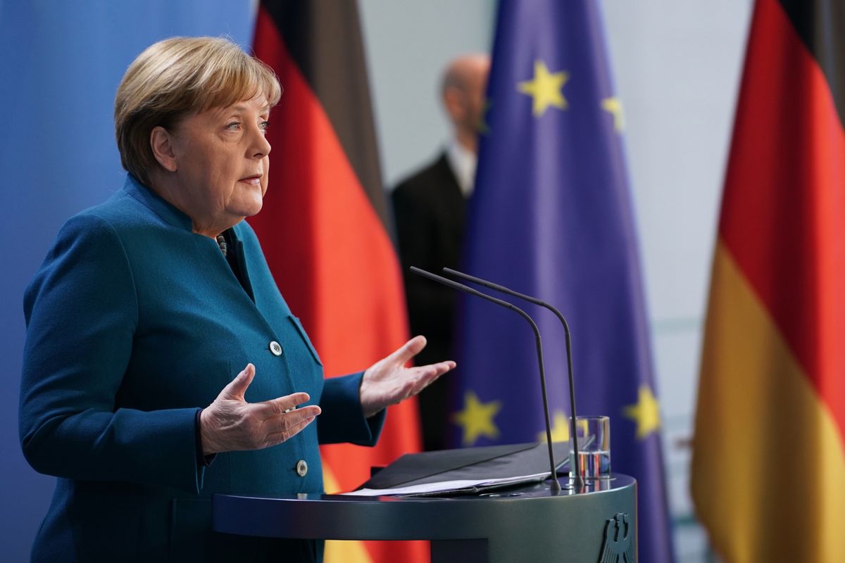 Koronawirus. Podano wynik drugiego testu kanclerz Niemiec Angeli Merkel