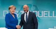 Polityczne starcie w TV. Merkel lepsza od Schulza