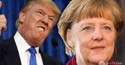 Kolejna wpadka Donalda Trumpa! Tym razem zabrakło dobrych manier podczas spotkania z Angelą Merkel [WIDEO]