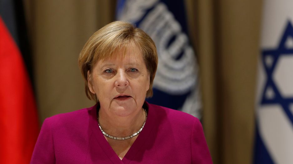 Kanclerz Niemiec Angela Merkel podczas wizyty w Izraelu (zdj. arch.)