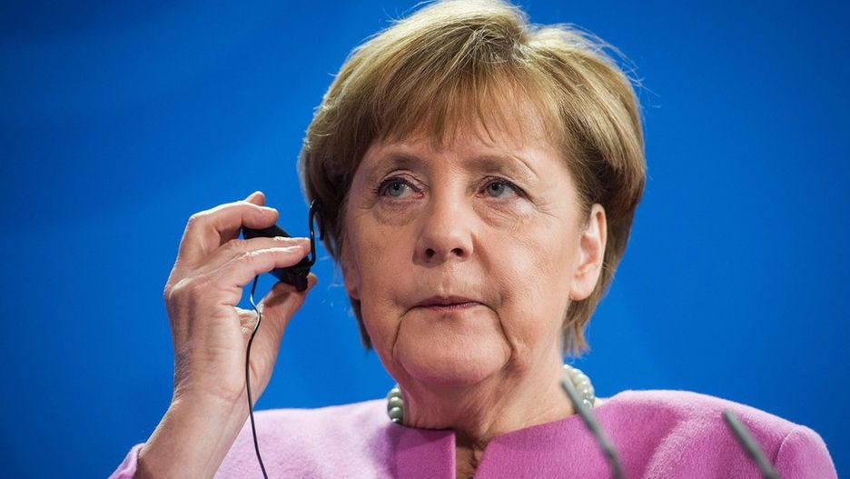 Angela Merkel.