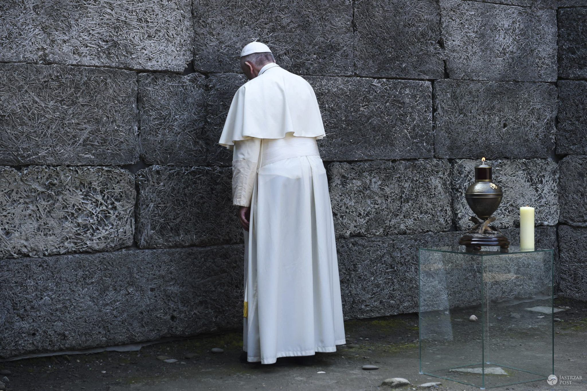 Papież Franciszek w Auschwitz-Birkenau