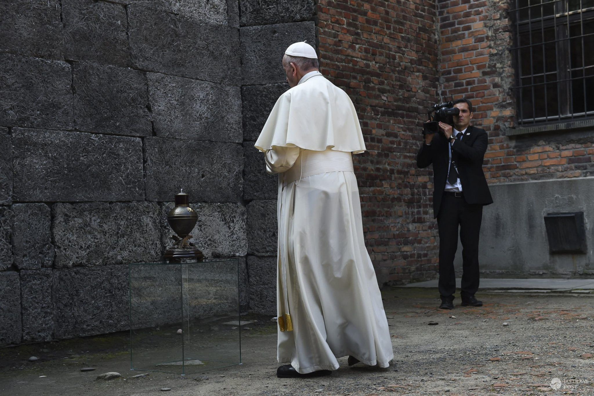 Papież Franciszek w Auschwitz-Birkenau