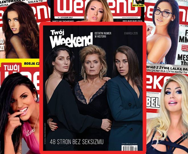 Ostatni numer "Twojego Weekendu". Zamiast nagich zdjęć – portrety silnych kobiet