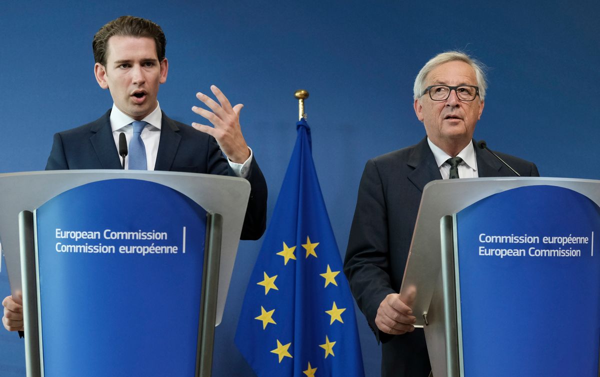 Polityczna burza w Brukseli. Kanclerz Austrii zaskoczył propozycją ws. migrantów