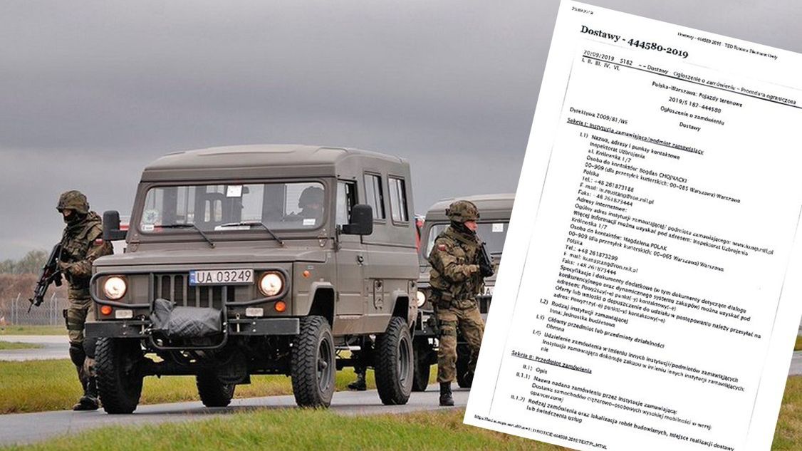 Nowe wozy terenowe mają zastąpić wysłużone Honkery.