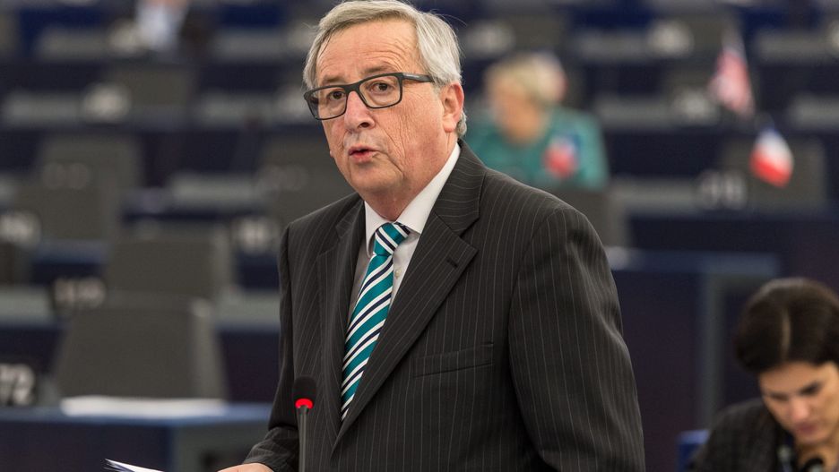Przewodniczący KE Jean-Claude Juncker w Parlamencie Europejskim