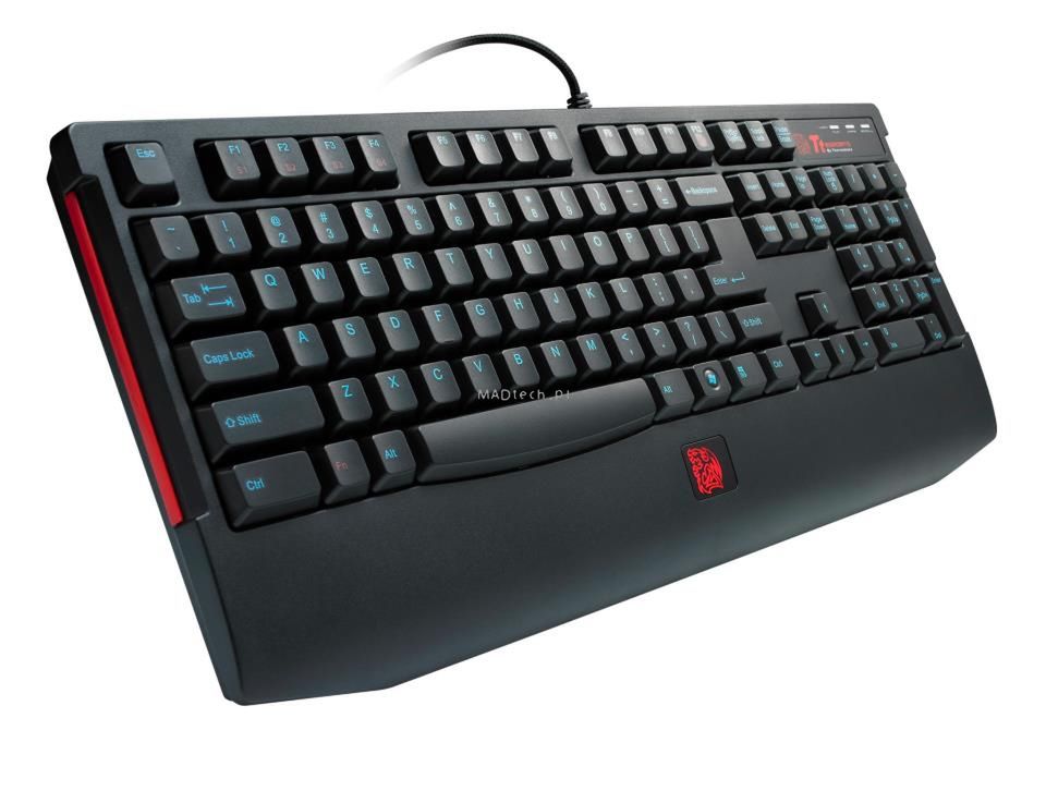 Klawiatura z dopalaczem - Tt eSports Knucker Pro-Gaming