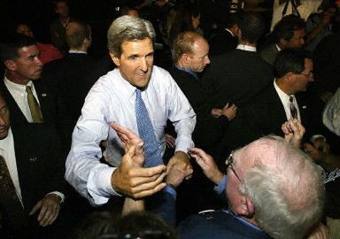Gwiazdy Partii Demokratycznej popierają Kerry'ego