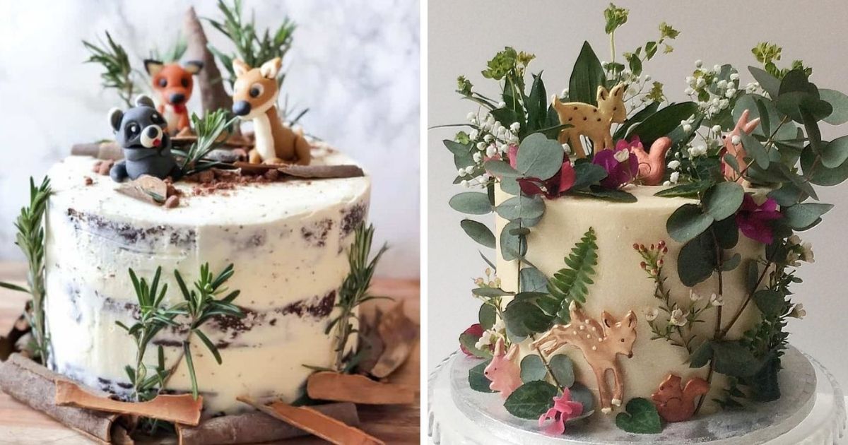 16 Delightful Cakes With a Forest Decoration