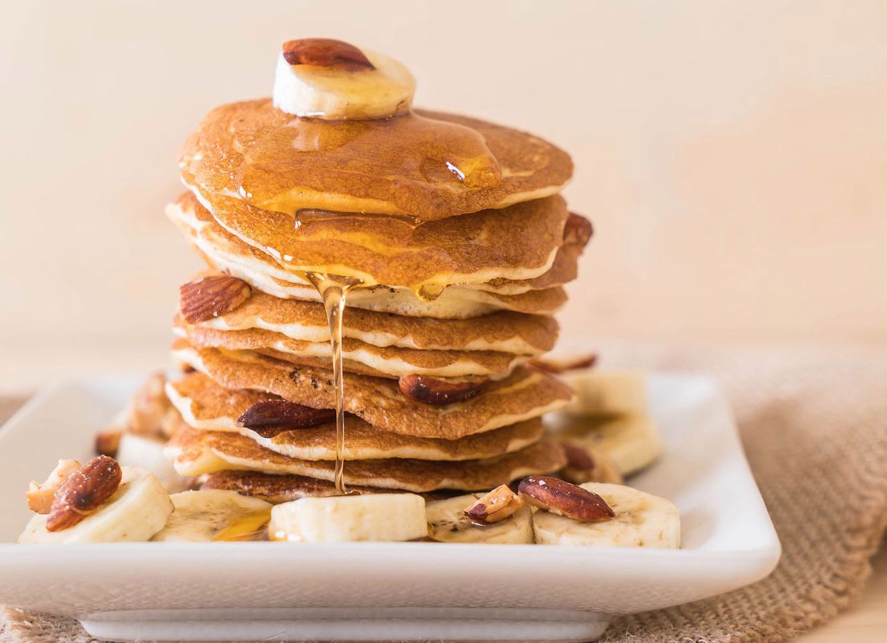 Tradycyjne pancakes na maślance