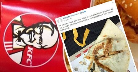 "Nie mam nawet słów". Klient pokazał, co znalazł w daniu z KFC