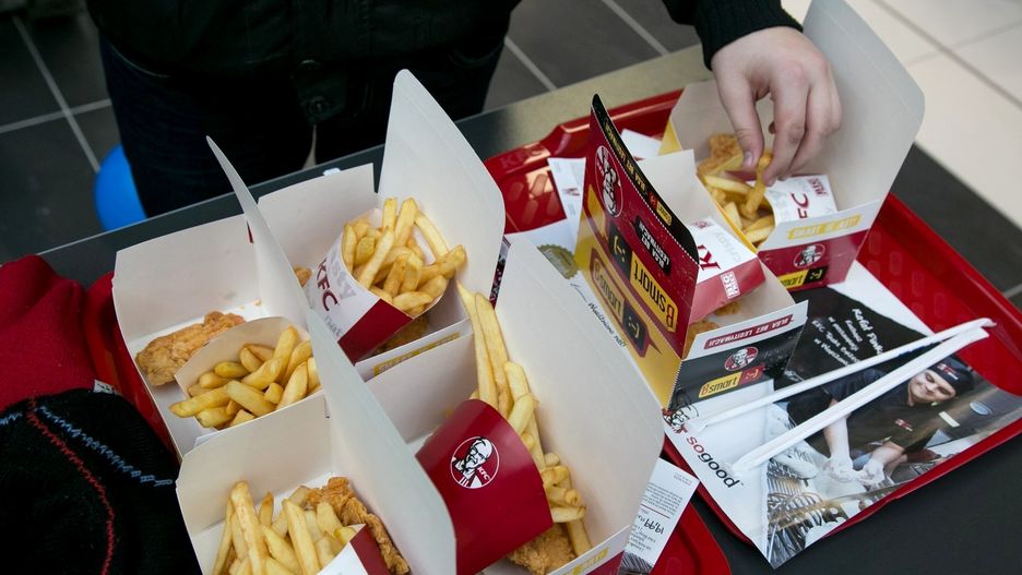 Jedzenie z KFC niezmiennie cieszy się dużą popularnością