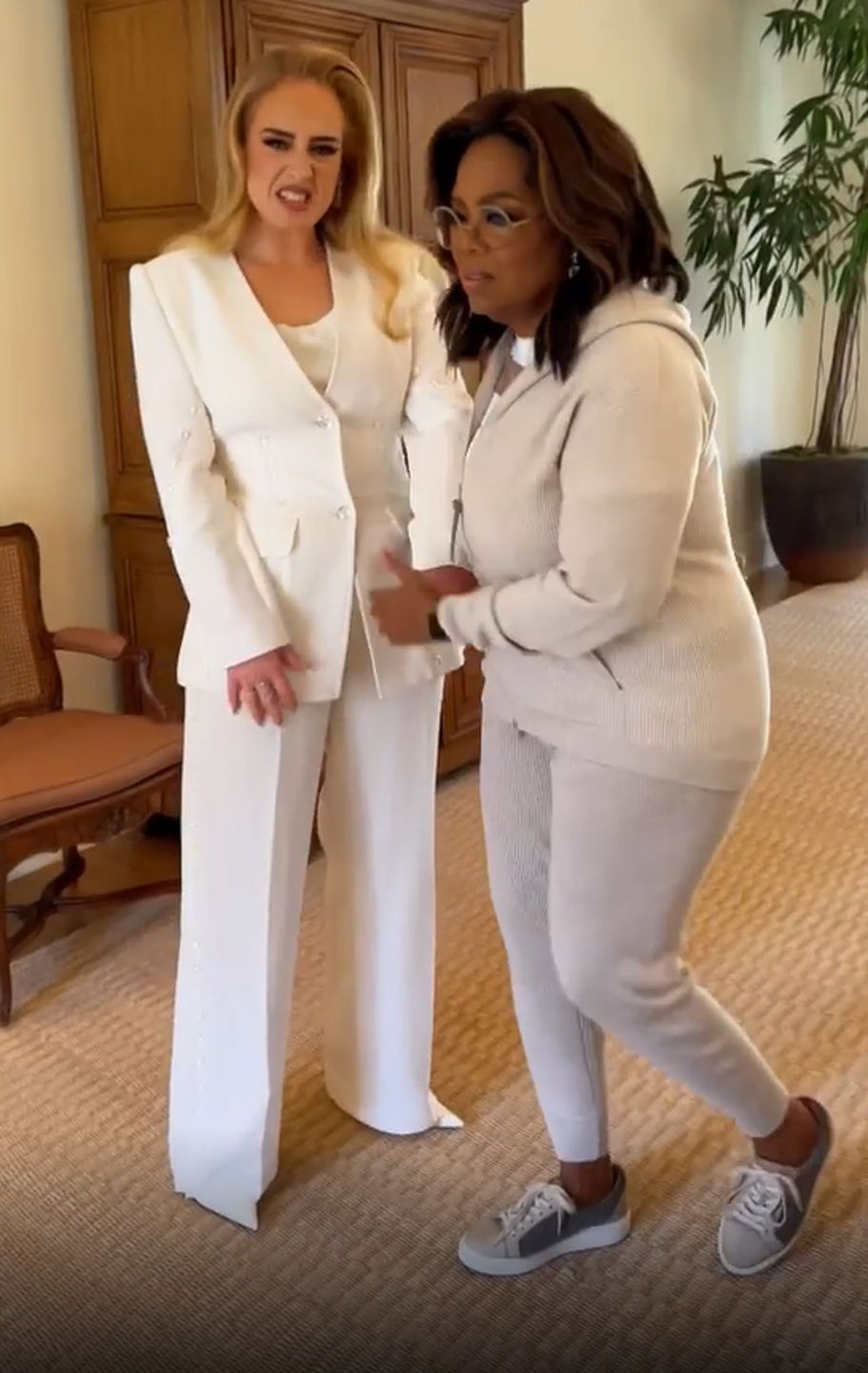Adele i Oprah Winfrey