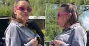 Majówka 2023. Olga Bołądź zaczyna świętowanie i odsłania brzuszek. Do porodu została dosłownie chwila