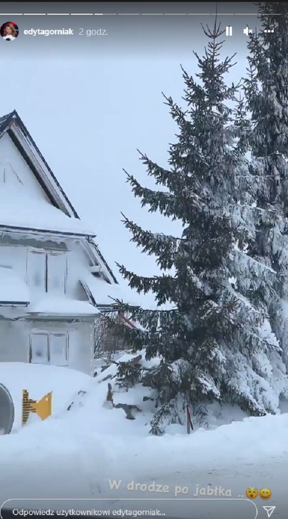 Edyta Górniak pokazała okolice domu na Podhalu