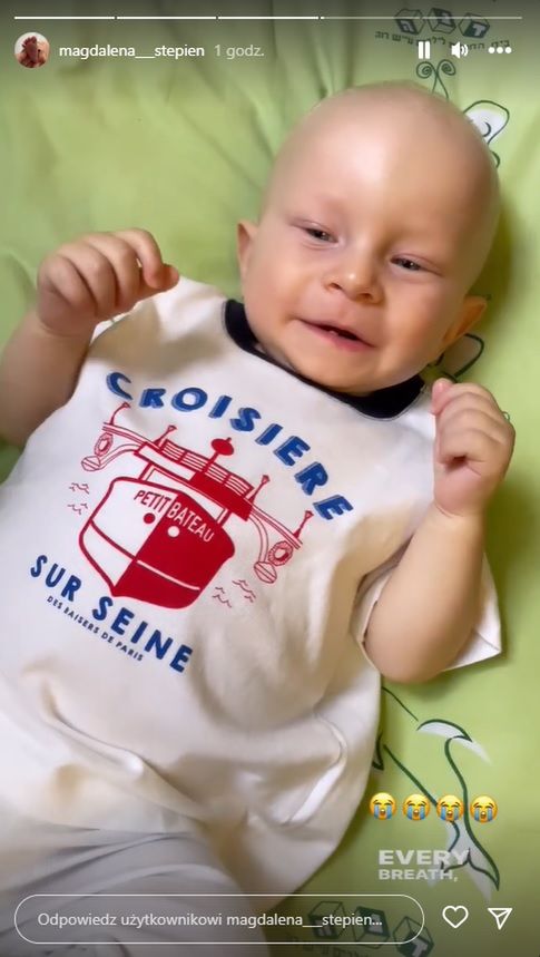 Magda Stępień wspomina swojego synka