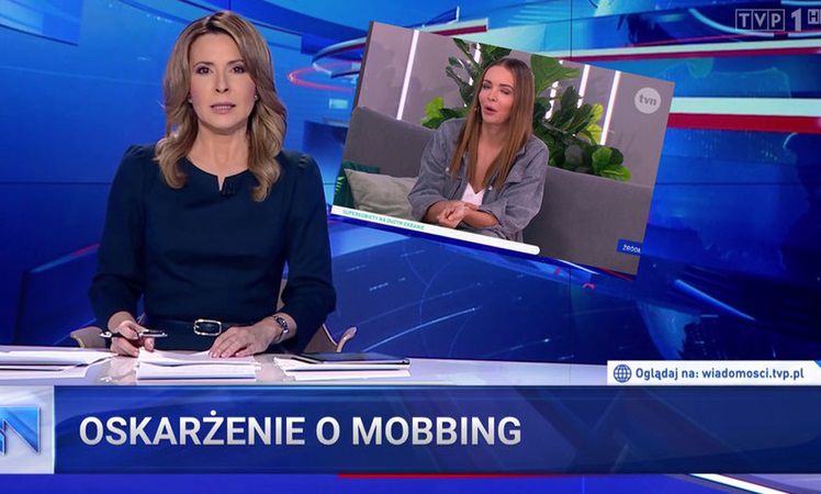 Anna Wendzikowska w Wiadomościach TVP