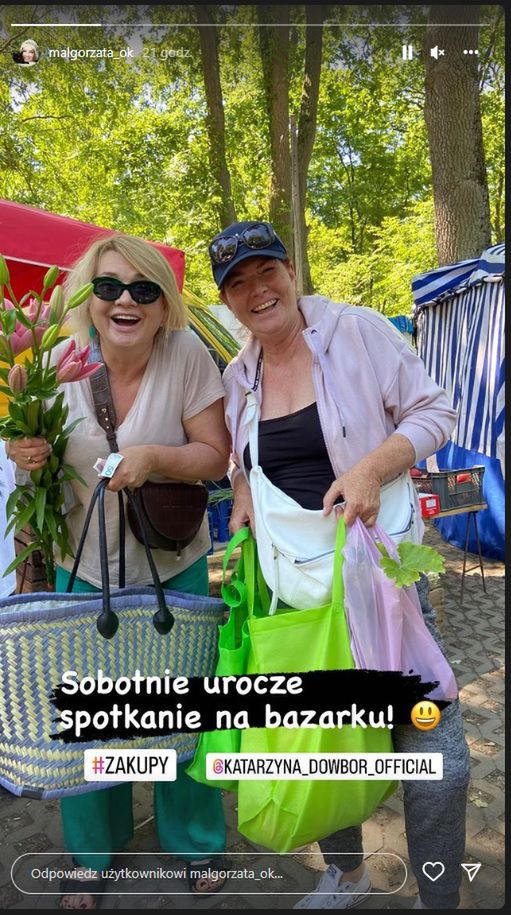 Katarzyna Dowbor i Małgorzata Ostrowska-Królikowska