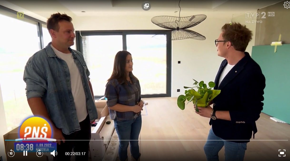 Grzegorz i Anna Bardowscy pokazali dom, screen Pytanie na śniadanie