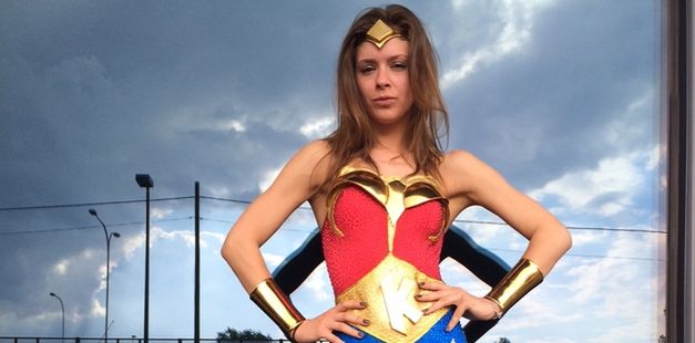 "Taniec z gwiazdami": Klaudia Halejcio w stroju Wonder Woman!