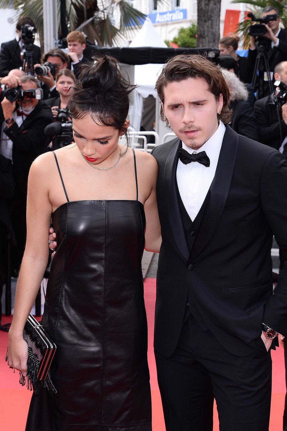 Hana Cross, Brooklyn Beckham w Cannes 2019