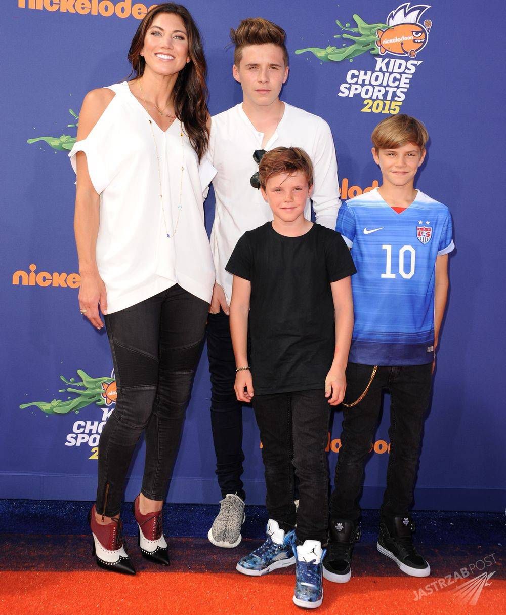 Brooklyn Beckham, Romeo Beckham, Cruz Beckham
Fot. ons