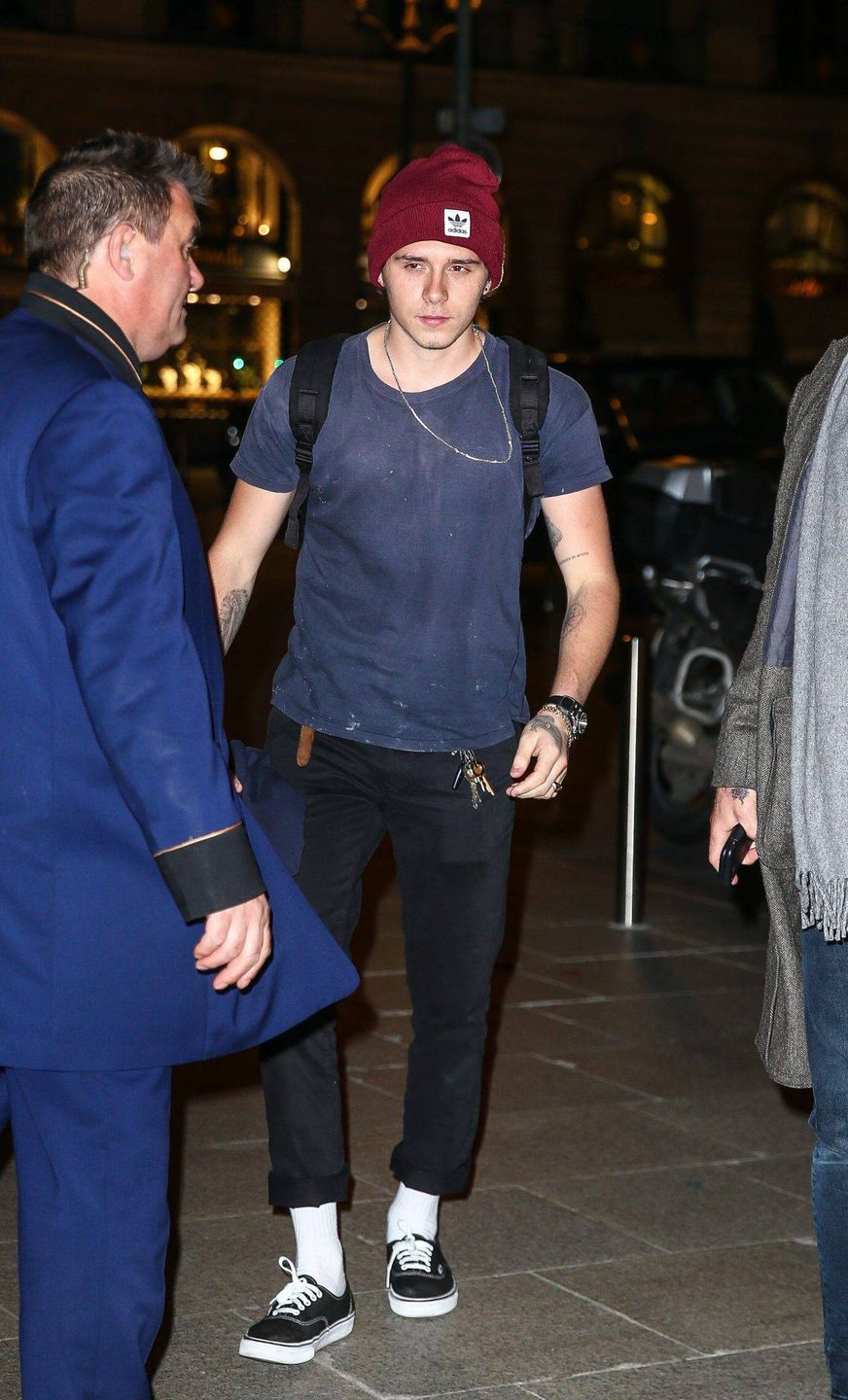Brooklyn Beckham na ulicach Paryża