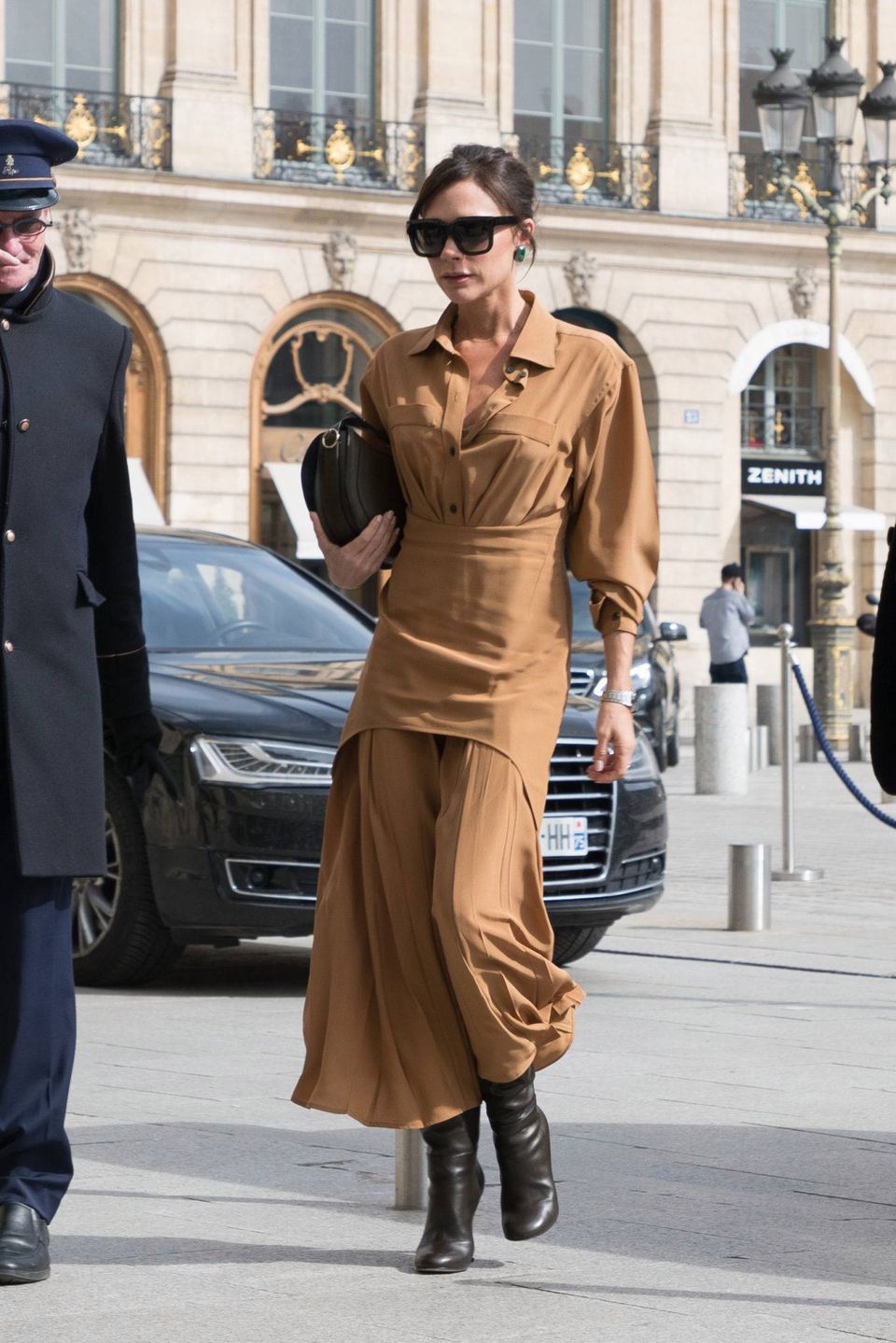 Victoria Beckham w stylizacji własnego projektu