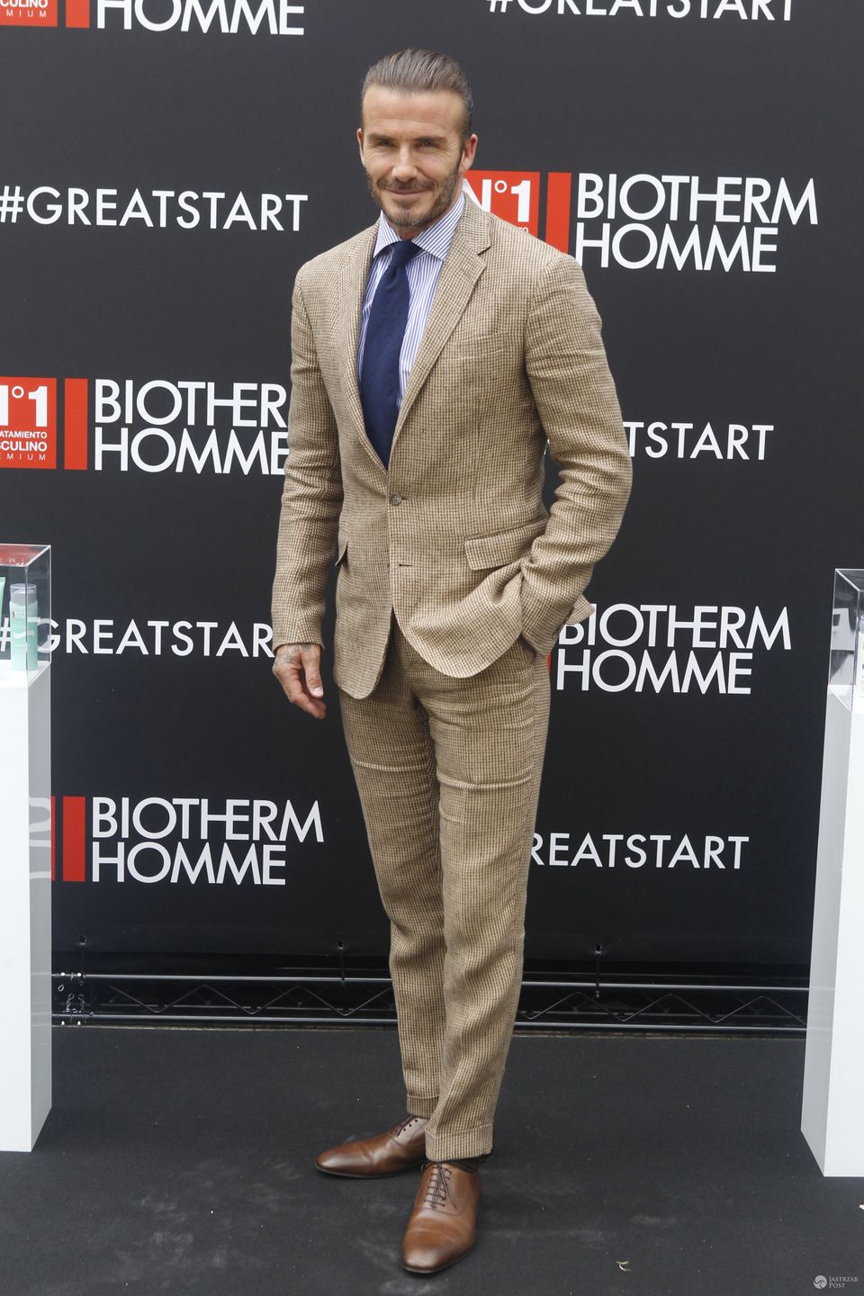 David Beckham twarza Biotherm homme
