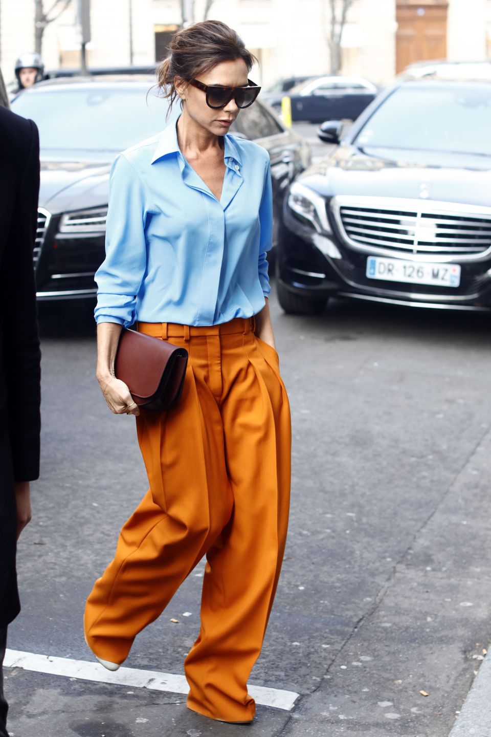 Victoria Beckham na Paris Fashion Week 2017