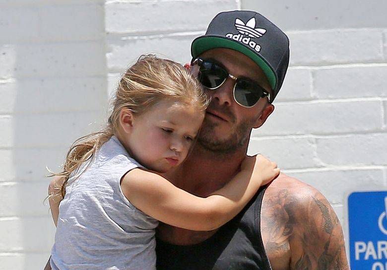 David Beckham, Harper Beckham
Fotografia: ONS