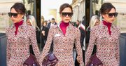 LOOK OF THE DAY: Victoria Beckham pokazuje, jak nosić letnią sukienkę zimą