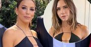 Ale numer! Eva Longoria na ślubie Brooklyna Beckhama w identycznej sukience jak Victoria