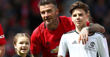 David i Victoria Beckham ochrzczą nastoletniego syna i 8-letnią córkę