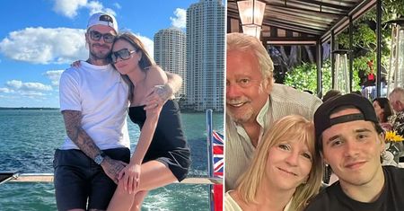 David i Victoria spędzają urlop w Miami. Beckhamowie zabrali ze sobą dzieci i teściów. To prawdziwy rodzinny zjazd