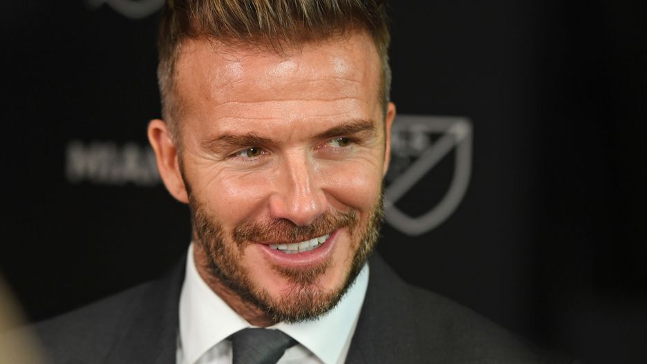 David Beckham od dziecka kochał piłkę nożną 