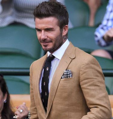 David Beckham - stylizacja
