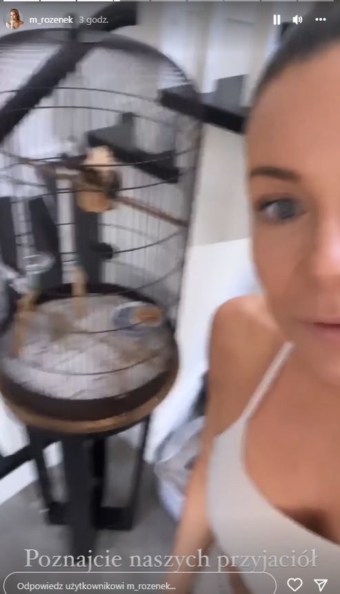 Małgorzata Rozenek pokazała mewki japońskie
