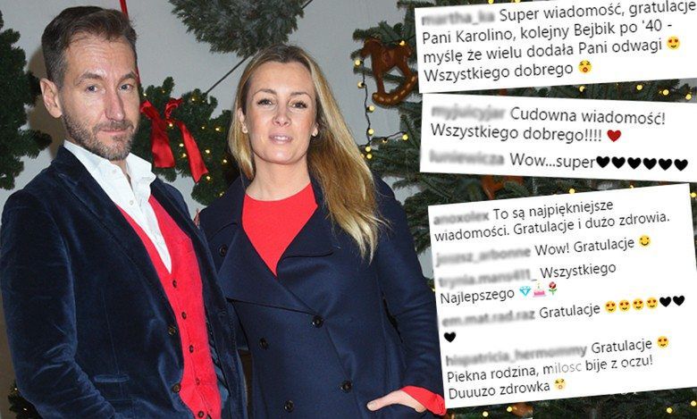 [AKTUALIZACJA] Karolina Ferenstein-Kraśko spodziewa się dziecka? Internauci już gratulują! Mamy komentarz gwiazdy